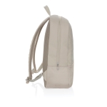 RPET laptop backpack with interior organisers, 15.6” beige colour