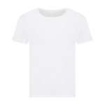 Women's slim-fit T-shirt in recycled cotton, 160 g/m² white colour