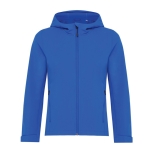 Women's casual-fit softshell jacket, 300 g/m² royal blue colour