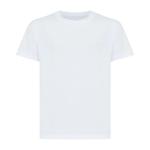 Kids’ T-shirt in recycled cotton, casual fit, 160 g/m² white colour