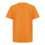 Kids’ T-shirt in recycled cotton, casual fit, 160 g/m² orange colour second view