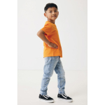 Kids’ T-shirt in recycled cotton, casual fit, 160 g/m² orange colour