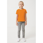 Kids’ T-shirt in recycled cotton, casual fit, 160 g/m² orange colour