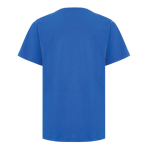 Kids’ T-shirt in recycled cotton, casual fit, 160 g/m² royal blue colour second view