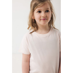 Kids’ T-shirt in recycled cotton, casual fit, 160 g/m² light pink colour fifth model view