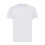 Casual-fit technical T-shirt in recycled polyester, 150 g/m² light grey colour