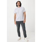 Casual-fit technical T-shirt in recycled polyester, 150 g/m² light grey colour second model view
