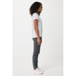 Casual-fit technical T-shirt in recycled polyester, 150 g/m² light grey colour