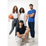 Casual-fit technical T-shirt in recycled polyester, 150 g/m² light grey colour