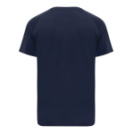 Casual-fit technical T-shirt in recycled polyester, 150 g/m² navy-blue colour second view