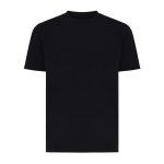 Unisex slim-fit T-shirt in recycled cotton, 160 g/m² black colour