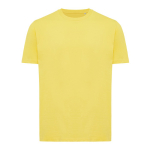 Unisex slim-fit T-shirt in recycled cotton, 160 g/m² yellow colour