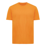 Unisex slim-fit T-shirt in recycled cotton, 160 g/m² orange colour