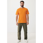 Unisex slim-fit T-shirt in recycled cotton, 160 g/m² orange colour