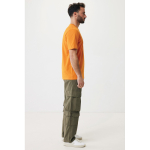 Unisex slim-fit T-shirt in recycled cotton, 160 g/m² orange colour