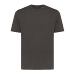 Unisex slim-fit T-shirt in recycled cotton, 160 g/m² matt silver colour