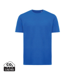 Unisex slim-fit T-shirt in recycled cotton, 160 g/m² royal blue colour