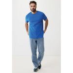 Unisex slim-fit T-shirt in recycled cotton, 160 g/m² royal blue colour