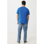 Unisex slim-fit T-shirt in recycled cotton, 160 g/m² royal blue colour