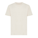 Unisex slim-fit T-shirt in recycled cotton, 160 g/m² natural colour