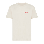 Unisex slim-fit T-shirt in recycled cotton, 160 g/m² natural colour