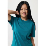 Unisex slim-fit T-shirt in recycled cotton, 160 g/m² pastel green colour