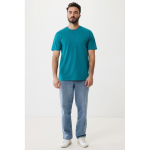Unisex slim-fit T-shirt in recycled cotton, 160 g/m² pastel green colour