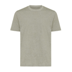 Unisex slim-fit T-shirt in recycled cotton, 160 g/m² marbled green colour