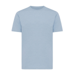 Unisex slim-fit T-shirt in recycled cotton, 160 g/m² pastel blue colour