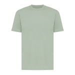 Unisex slim-fit T-shirt in recycled cotton, 160 g/m² olive green colour