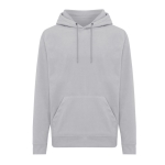 Unisex casual-fit recycled polyester sweatshirt, 240 g/m² light grey colour