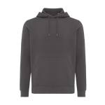 Unisex slim-fit sweatshirt in recycled cotton, 280 g/m² matt silver colour