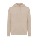 Unisex slim-fit sweatshirt in recycled cotton, 280 g/m² camel colour