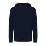 Unisex slim-fit sweatshirt in recycled cotton, 280 g/m² navy-blue colour