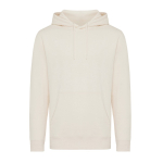 Unisex slim-fit sweatshirt in recycled cotton, 280 g/m² natural colour