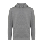 Unisex slim-fit sweatshirt in recycled cotton, 280 g/m² taupe grey colour