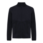 Anti-pilling recycled polyester jacket, 240 g/m² black colour