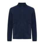 Anti-pilling recycled polyester jacket, 240 g/m² navy-blue colour