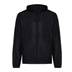 Casual-fit recycled polyester jacket, 70 g/m² black colour