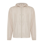 Casual-fit recycled polyester jacket, 70 g/m² beige colour