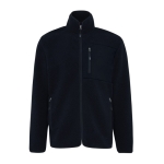 Casual-fit recycled polyester jacket, 320 g/m² black colour