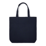 Recycled canvas multipurpose bag with long handles, 400 g/m² navy-blue colour