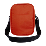 Water-repellent recycled polyester messenger bag with pockets
