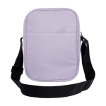 Water-repellent recycled polyester messenger bag with pockets