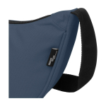 Water-repellent recycled polyester waist bag, 1.5 L capacity