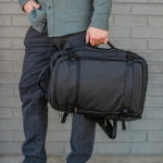 Backpack black colour second ambient view