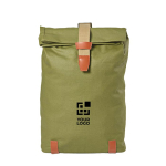 Waterproof recycled cotton backpack for 17'' laptop 23 L main view