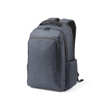 Recycled nylon waterproof laptop backpack, 15.6” blue colour