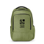 Recycled nylon waterproof laptop backpack, 15.6” main view