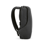 Backpack, cut-resistant RPET, lock, 20 L black colour fourth view